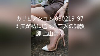 カリビアンコム 080219-973 夫が私に送った二人の調教師 上山奈々