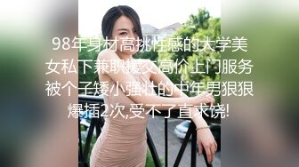 98年身材高挑性感的大学美女私下兼职援交高价上门服务被个子矮小强壮的中年男狠狠爆插2次,受不了直求饶!