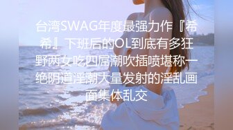 台湾SWAG年度最强力作『希希』下班后的OL到底有多狂野两女吃四屌潮吹插喷堪称一绝阴道淫潮大量发射的淫乱画面集体乱交