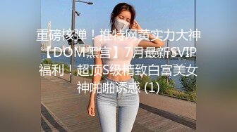 重磅核弹！推特网黄实力大神【DOM黑宫】7月最新SVIP福利！超顶S级精致白富美女神啪啪诱惑 (1)